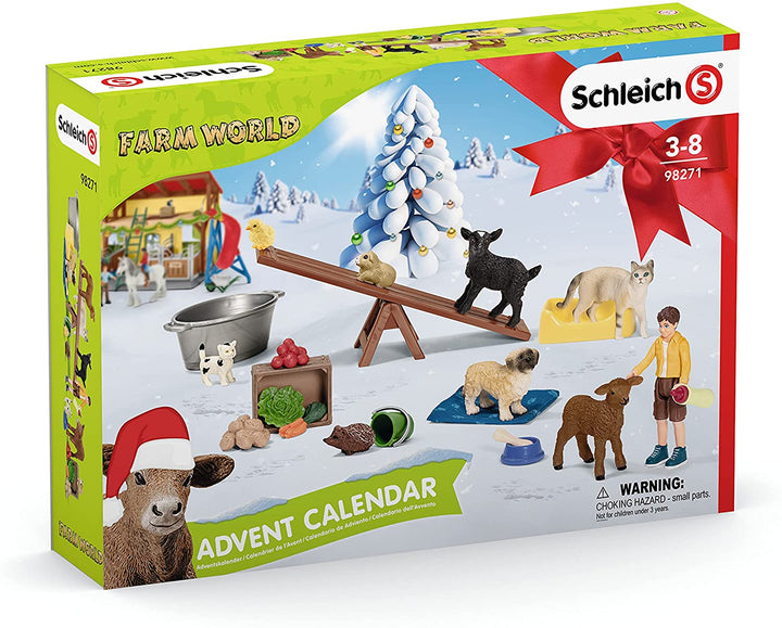 Schleich Farm World Christmas Calendrier de l&#39;Avent 2021