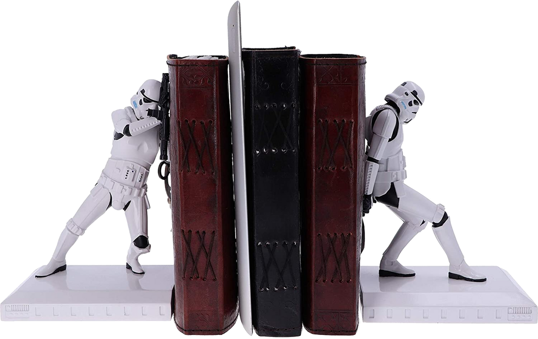 Nemesis Now Stormtrooper-Buchstützen, 18,5 cm – offiziell lizenzierte Buchstützen-Figuren 