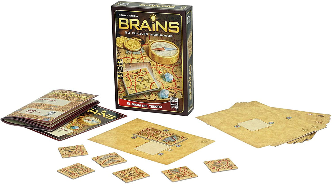 SD Games- Brains Treasure Map (SDGBRAINS02)