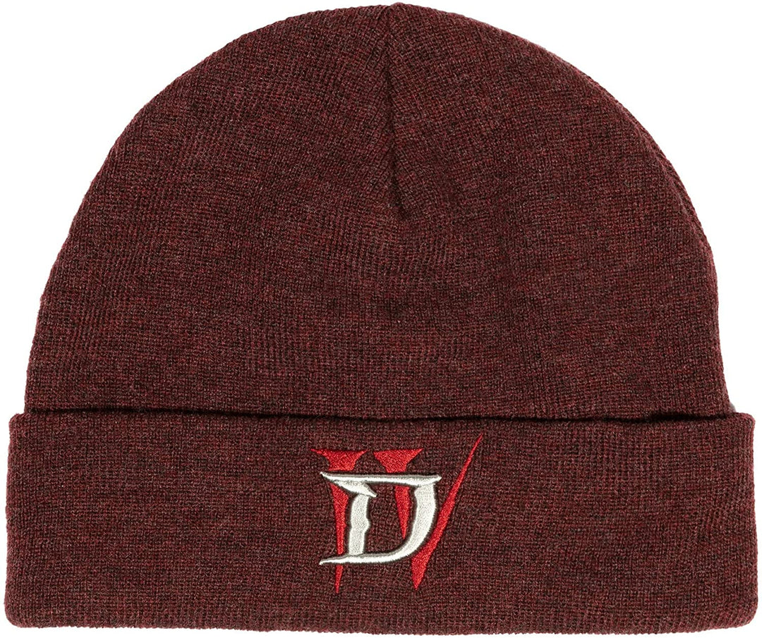 Diablo IV A New Threat Beanie Lila