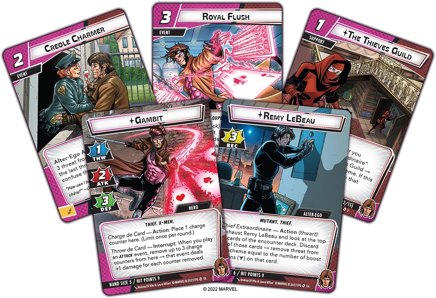 Fantasy Flight Games Marvel Champions: Gambit Hero Pack Card Game Expansion 2