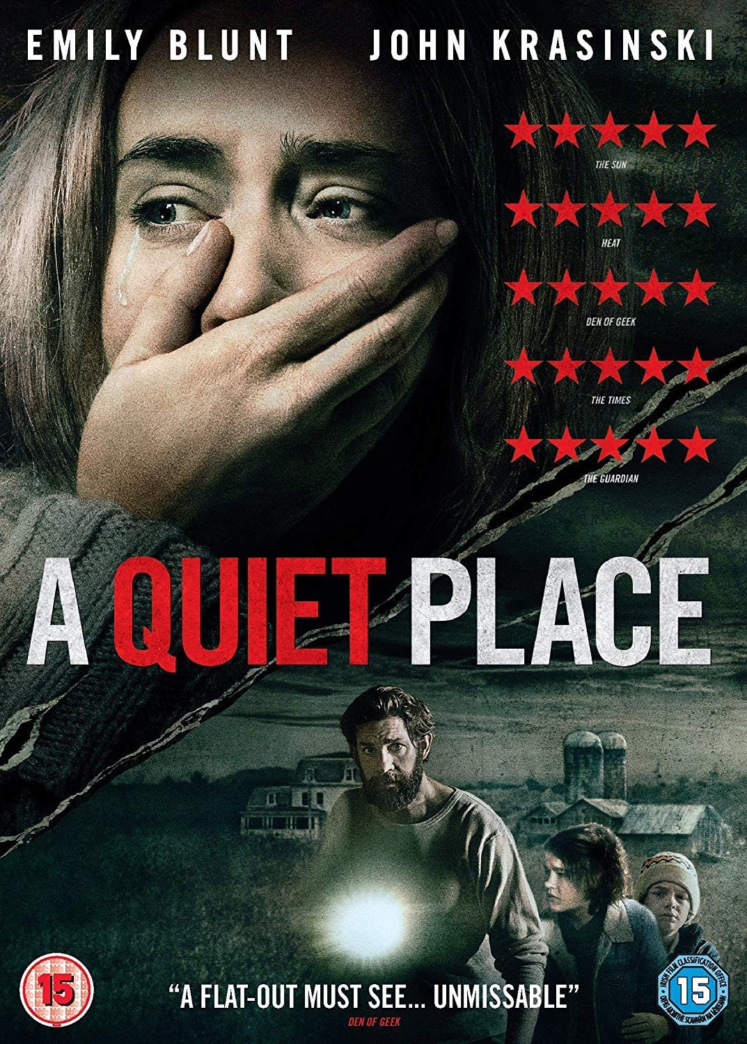 A Quiet Place (2018) – Horror-Sci-Fi-Thriller [DVD]