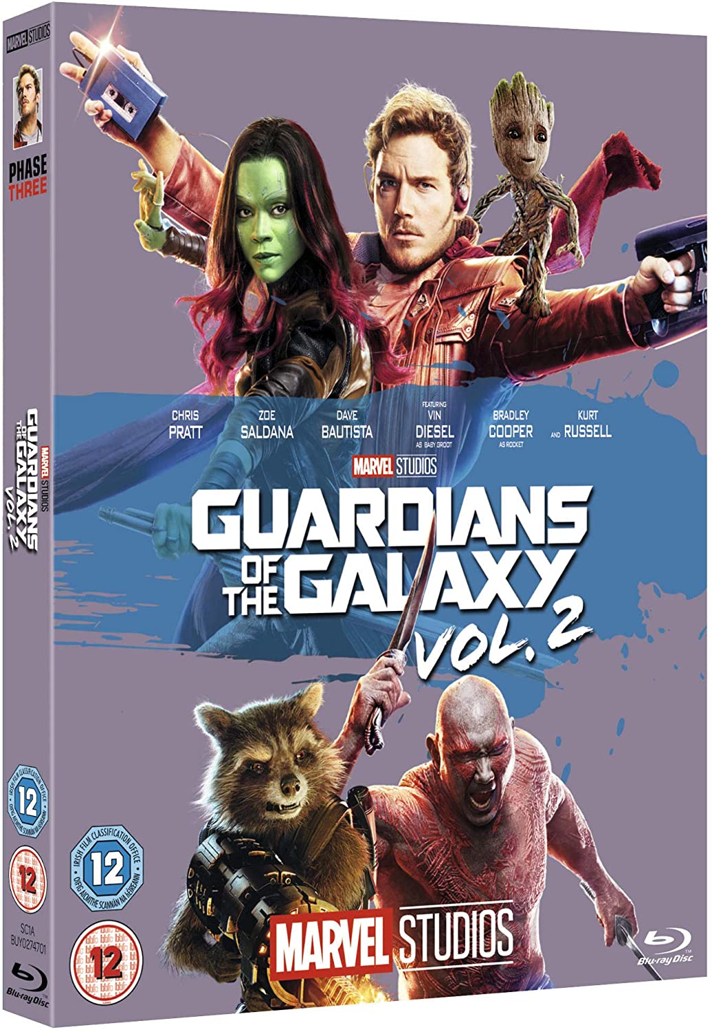 Guardianes de la Galaxia Vol. 2 [Blu-ray] [2017]