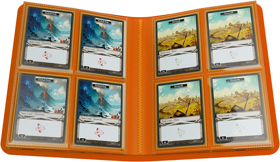 Gamegenic Casual Album 8-Pocket, Orange GGS32016ML