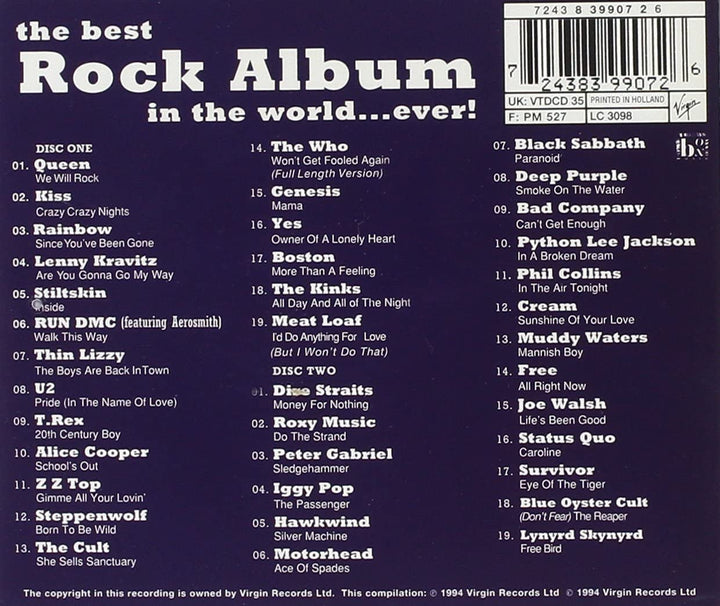 Bestes Rockalbum aller Zeiten [Audio-CD]
