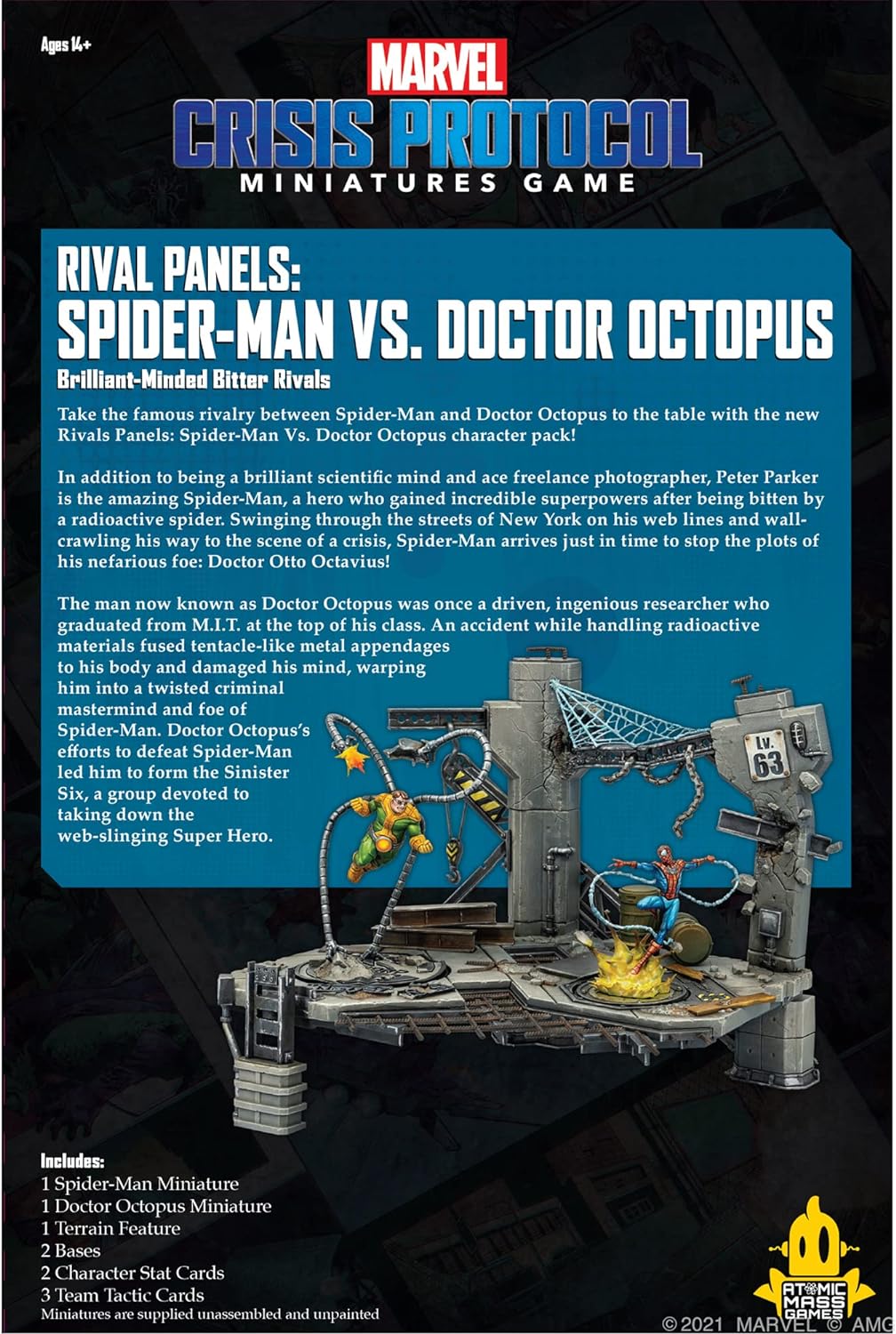 Marvel Crisis Protocol Rival Panels Spider-Man Vs Doctor Octopus Marvel Crisis Protocol | Miniatures Game