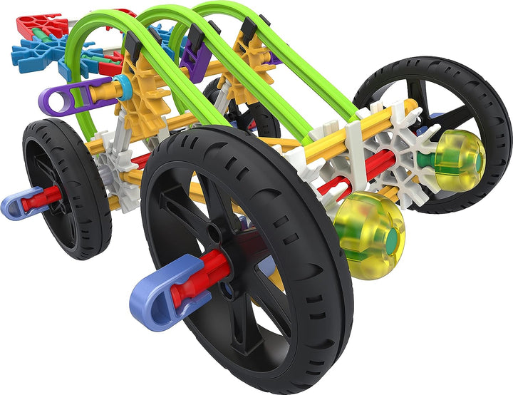 K'NEX 80202 Modellbau-Spaßwannen-Set, 3D-Lernspielzeug für Kinder, 300-teilig