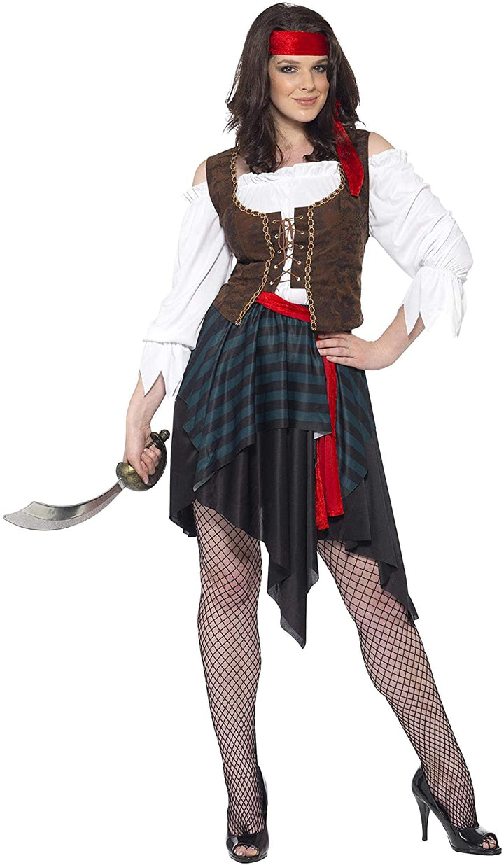Smiffys Piraten-Lady-Kostüm