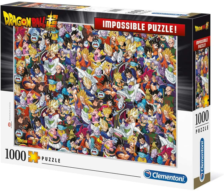 Clementoni 39489 Puzzle Impossible pour enfants et adultes Dragon Ball 1000 Pièces