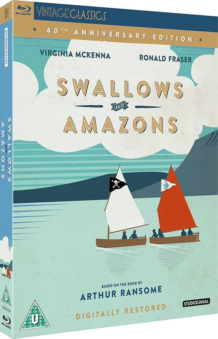 Swallows And Amazons - 40th Anniversary - Adventure/Family [Blu-ray]