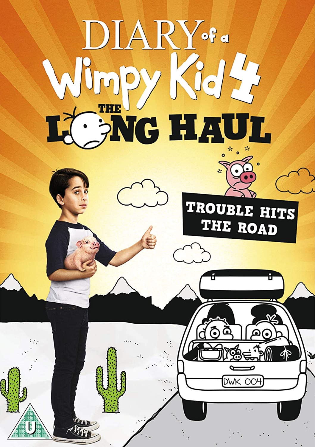 Dagboek van een Wimpy Kid 4 The Long Haul [DVD] [2017]