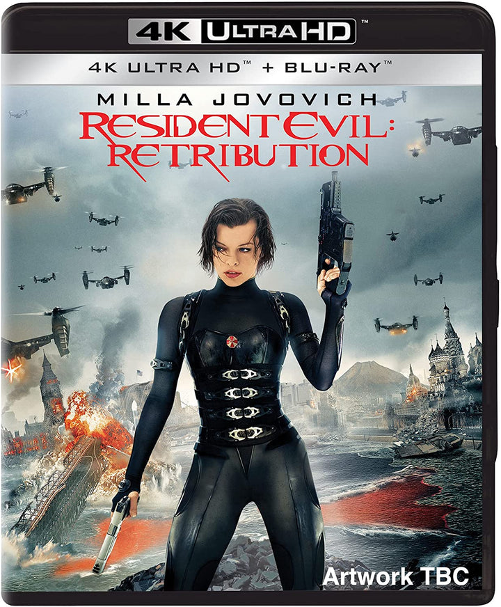 Resident Evil: Retribution (2012) (2 Discs – UHD &amp; BD) – Action/Horror [BLu-ray]