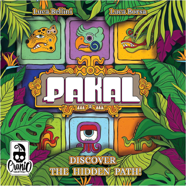 Pakal Brettspiel | Familienbrettspiel | Brettspiel für Erwachsene und Familie | Advent