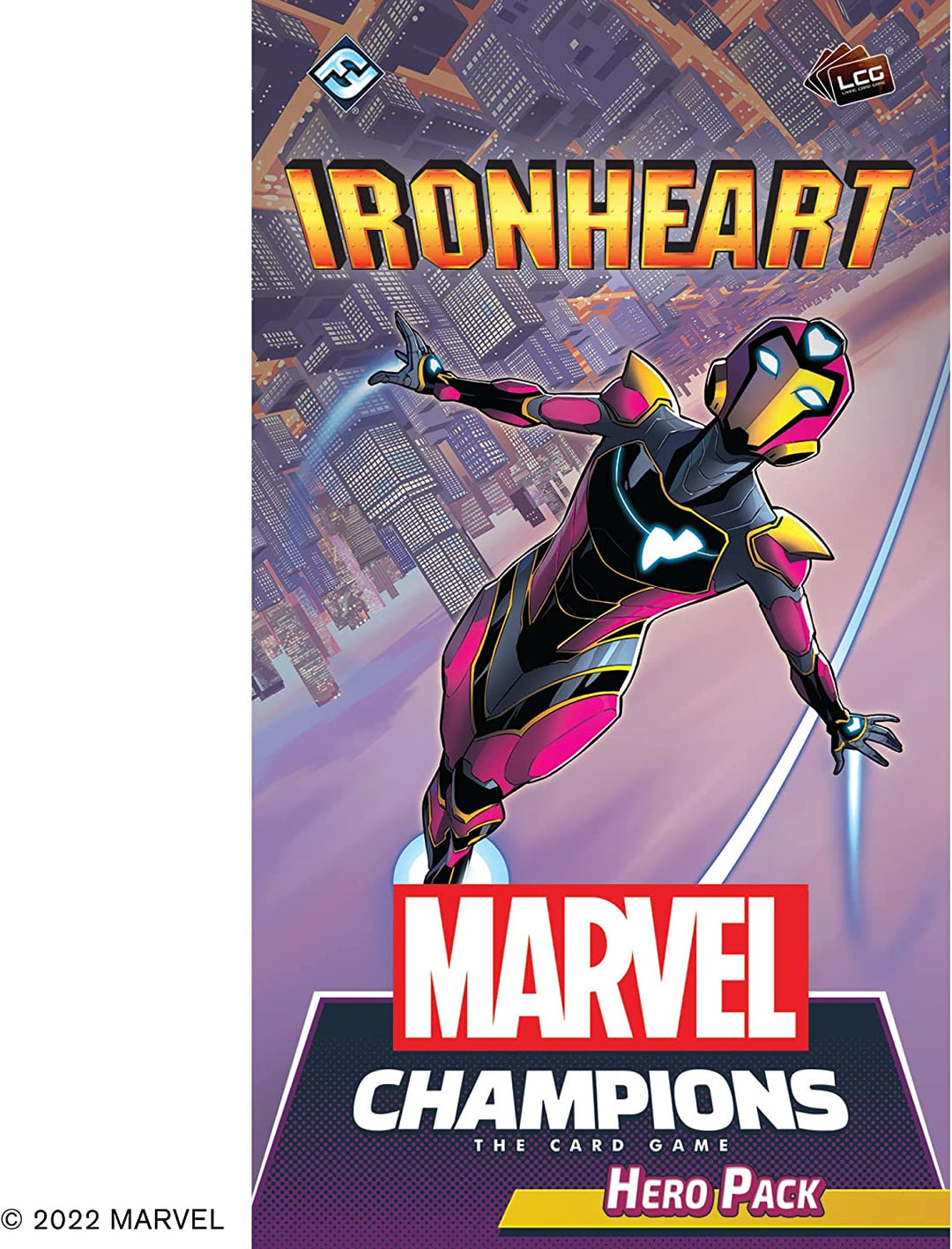 Fantasy-Flugspiele | Ironheart: Marvel Champions Heldenpaket | Kartenspiel |