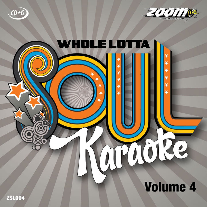 Zoom Karaoke - Zoom Karaoke CD+G - Whole Lotta Soul And Motown - Volume 4 [Card Wallet] [Audio CD]