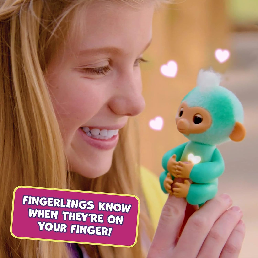 Fingerlings Monkey Teal Ava
