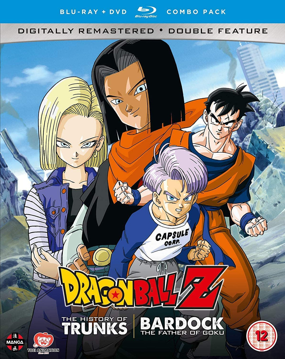 Dragon Ball Z The TV Specials Double Feature: The History of Trunks/Bardock the Father of Goku Combo -  Action [Blu-Ray]