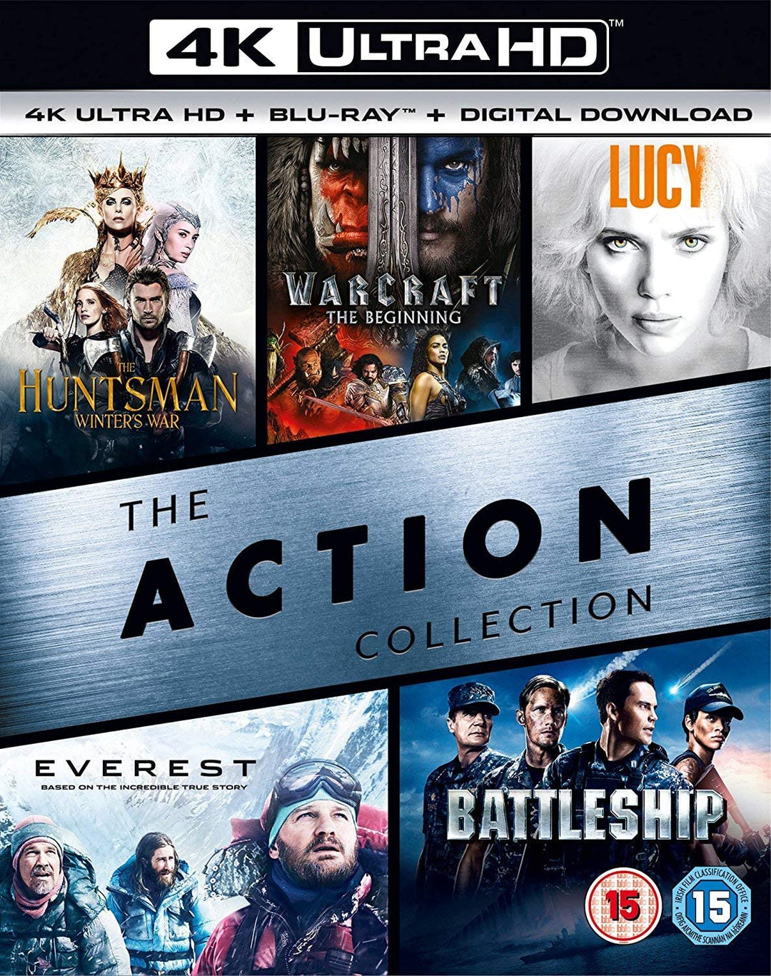 Coffret d&#39;action 4K (4K UHD+BD) [Blu-ray] [2017]