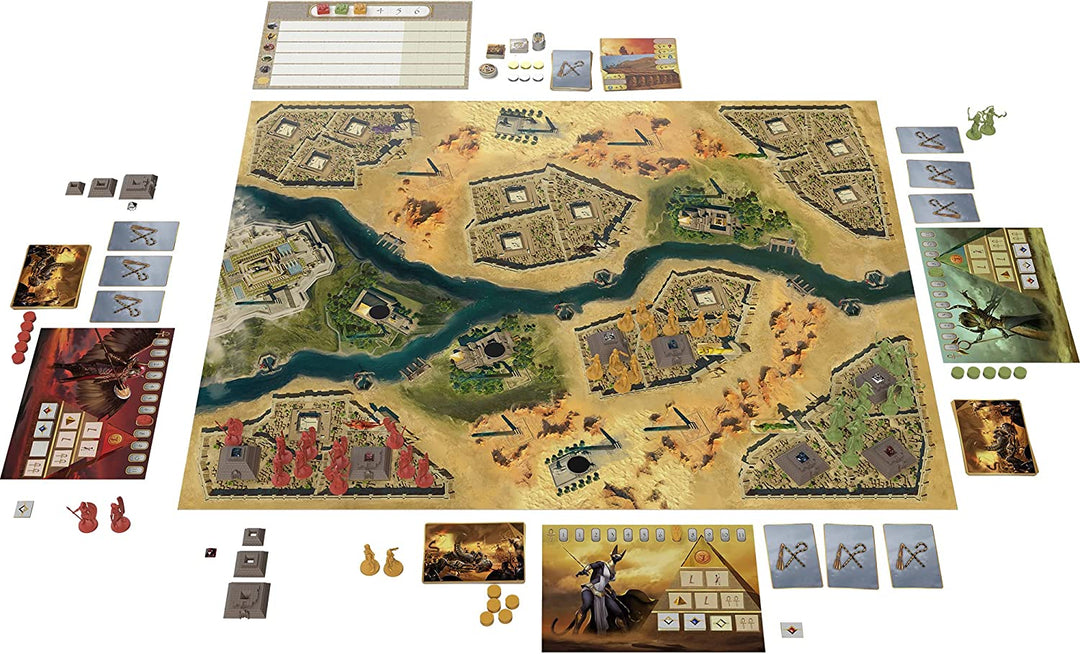 Matagot SARL | Kemet – Blut und Sand | Brettspiel | Ab 12 Jahren | 2 bis 5 Spieler |