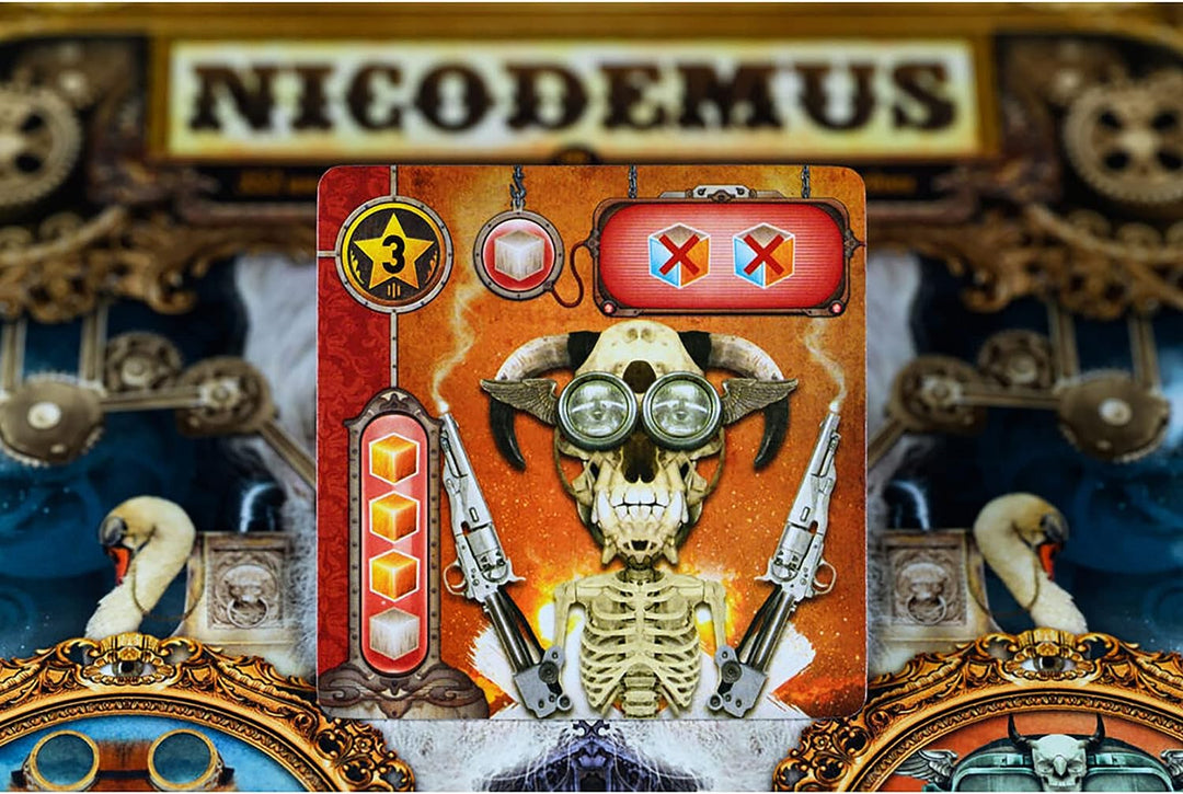 Bombyx Nicodemus – Ressourcenmanagement-Strategie-Brettspiel, ab 14 Jahren, 2 Spieler,