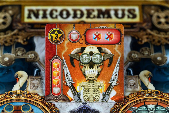 Bombyx Nicodemus – Ressourcenmanagement-Strategie-Brettspiel, ab 14 Jahren, 2 Spieler,