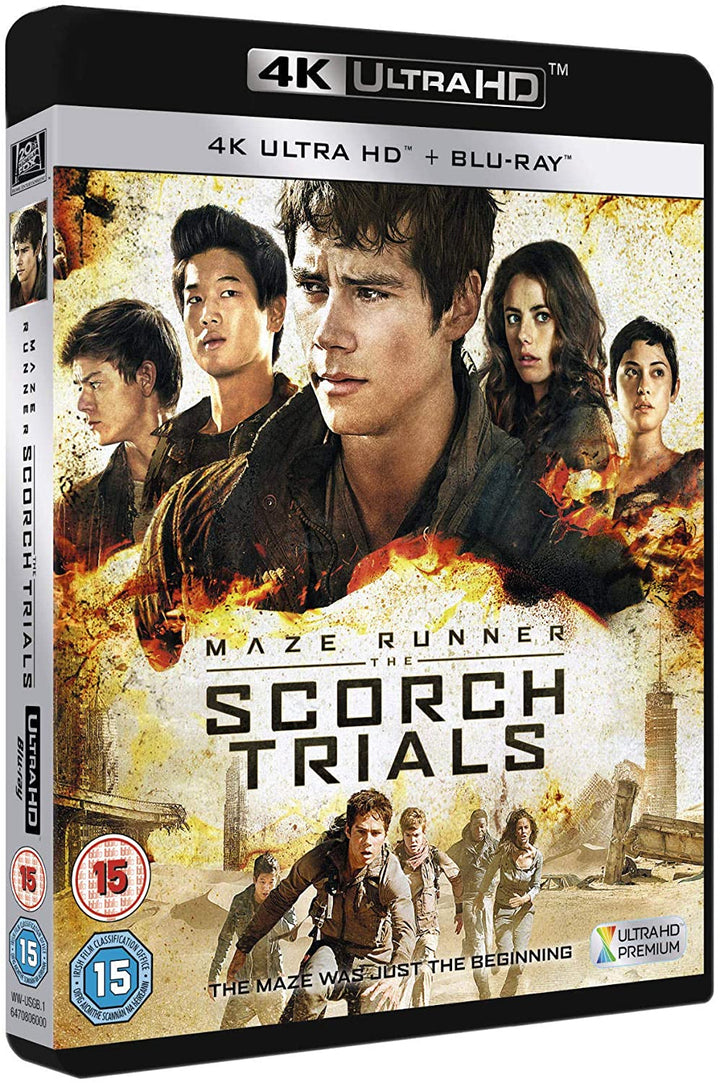 Maze Runner: The Scorch Trials [4K UHD [2015] - Sci-fi/Action [Blu-ray]