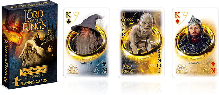 The Lord of The Rings Waddingtons Number 1 Playing Cards Game