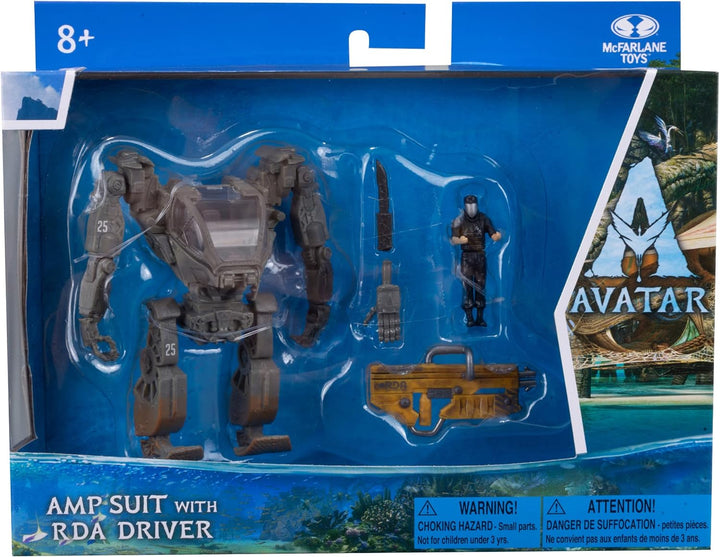 McFarlane Toys, Disney Avatar, World of Pandora AMP Suit and RDA Driver Avatar Movie