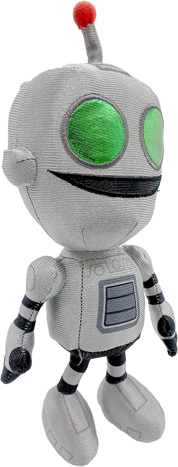 JINX Ratchet & Clank: Rift Apart Clank Small Plush, 7.5-in Stuffed Figure from P