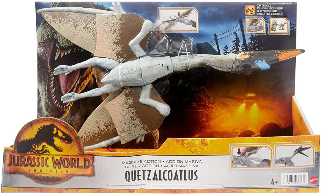 Jurassic World Massive Action Quetzalcoatlus Dinosaurier-Actionfigur