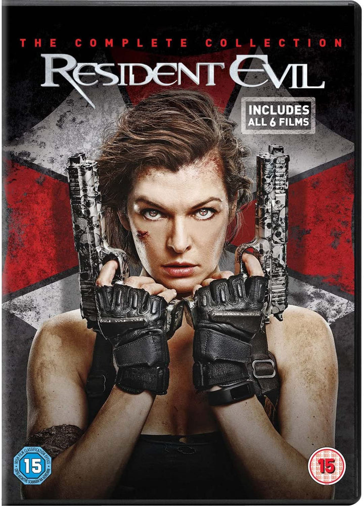 Resident Evil: Die komplette Sammlung [2017] – Horror/Action [DVD]