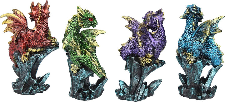 Nemesis Now Dragonling Brood 4er-Set,