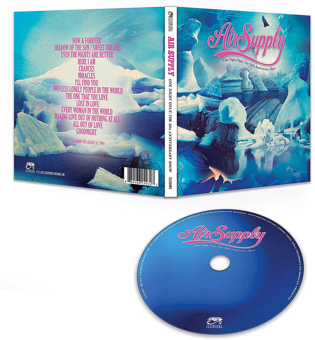 Air Supply – One Night Only – The 30th Anniversary Show [Audio CD]