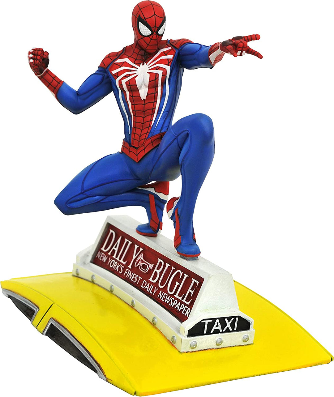 DIAMOND SELECT TOYS SEP201925 Spider-Man (im Taxi) Gallery Diorama, Multi