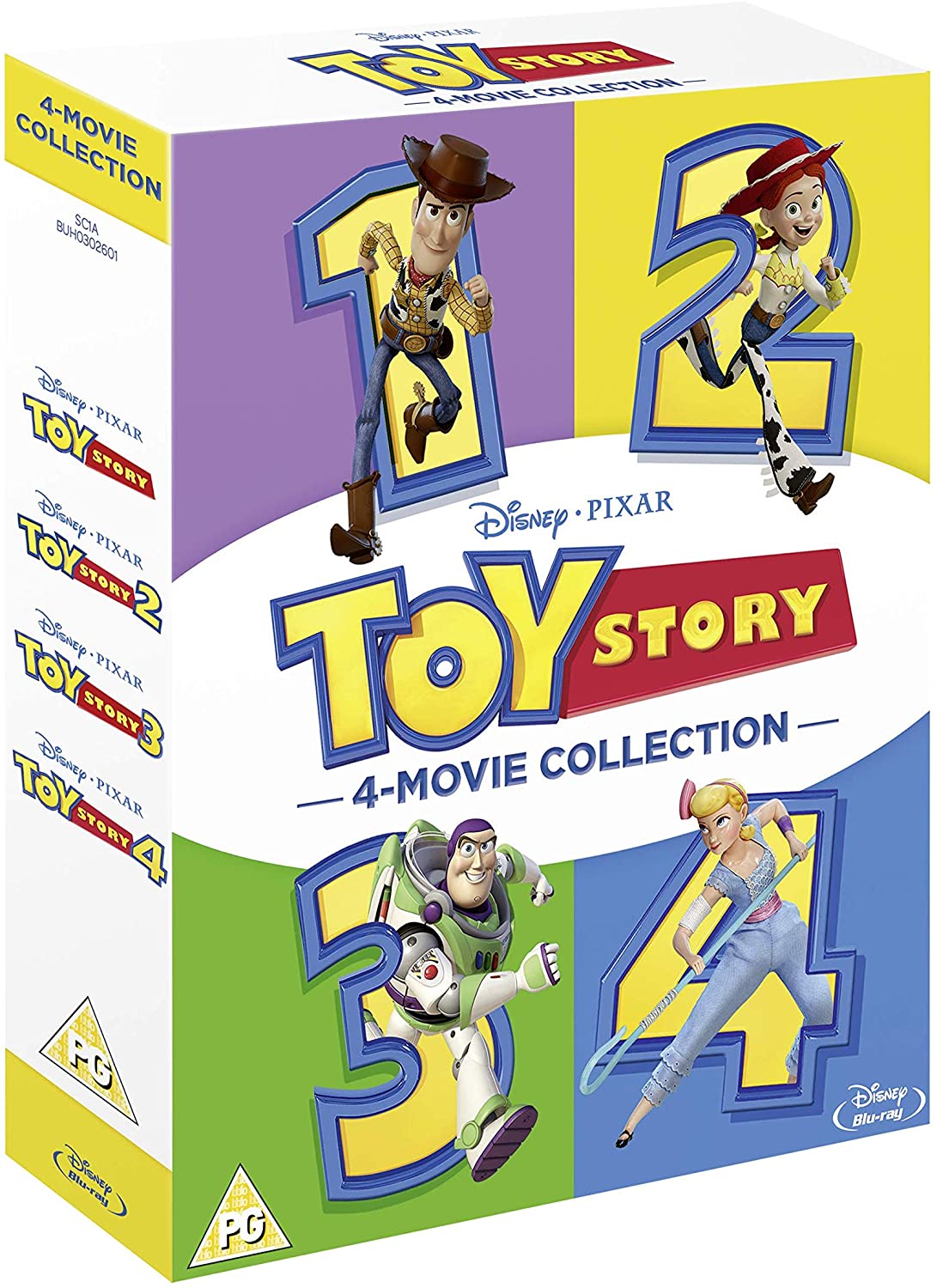 Toy Story 1-4 Collection - Animation [Blu-ray] 3