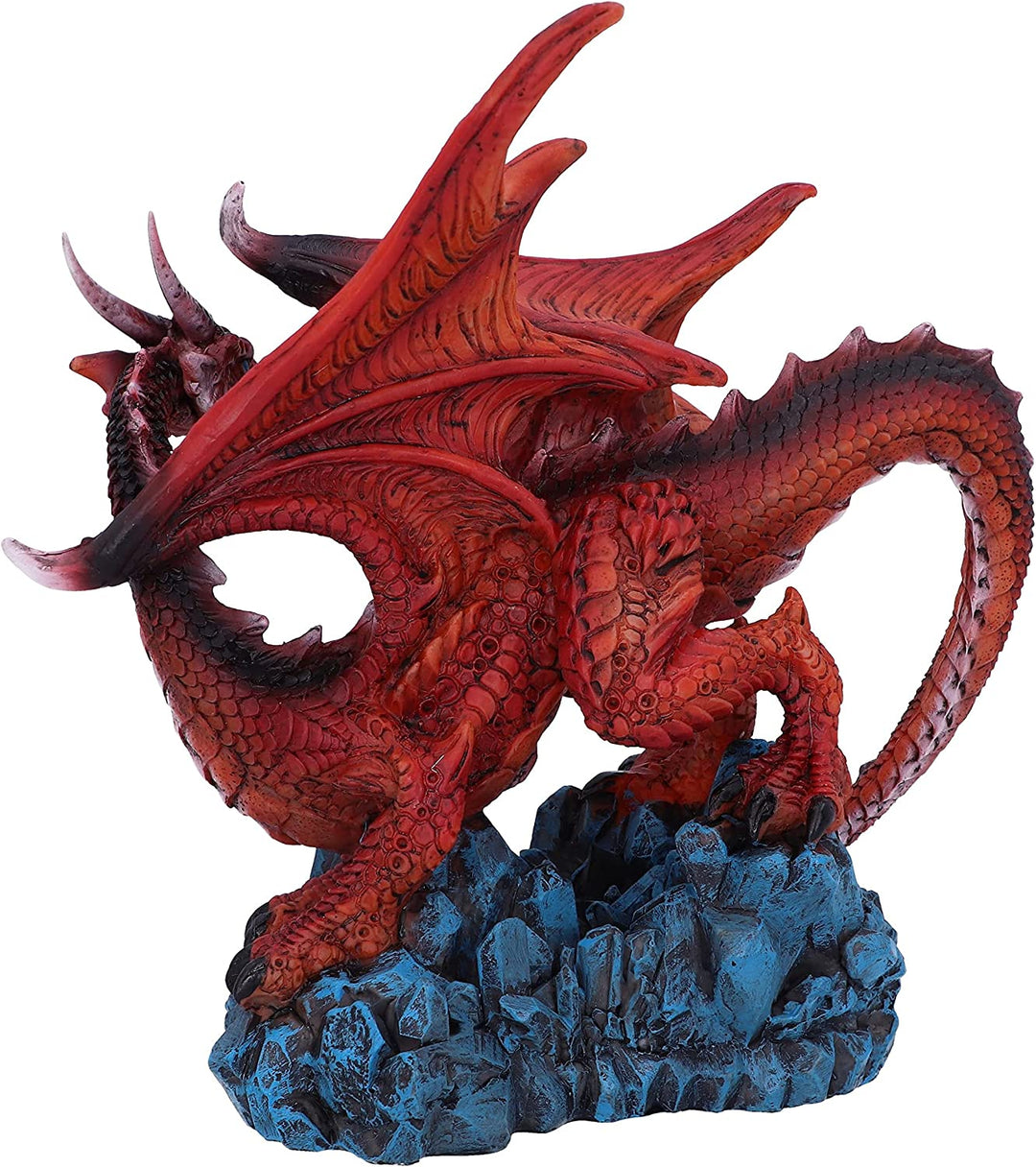 Nemesis Now Crimson Guard Drachenfigur, 16,5 cm, Rot, U5543T1