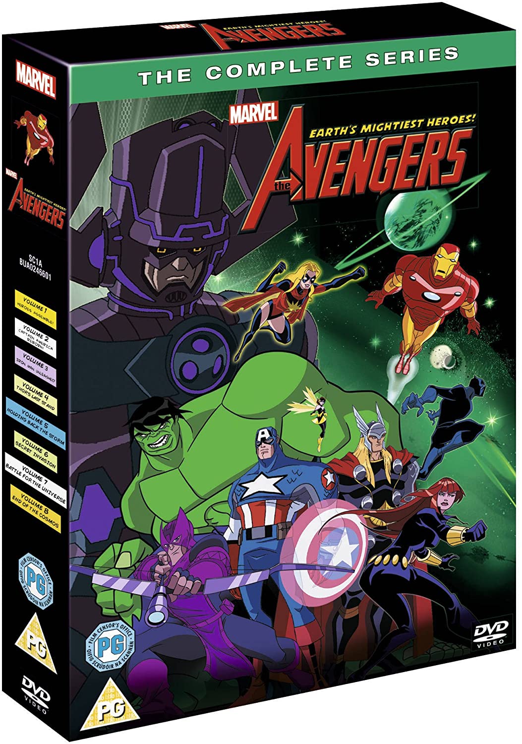 The Avengers: Die mächtigsten Helden der Welt, Bd. 1-8 [2010] - [DVD]
