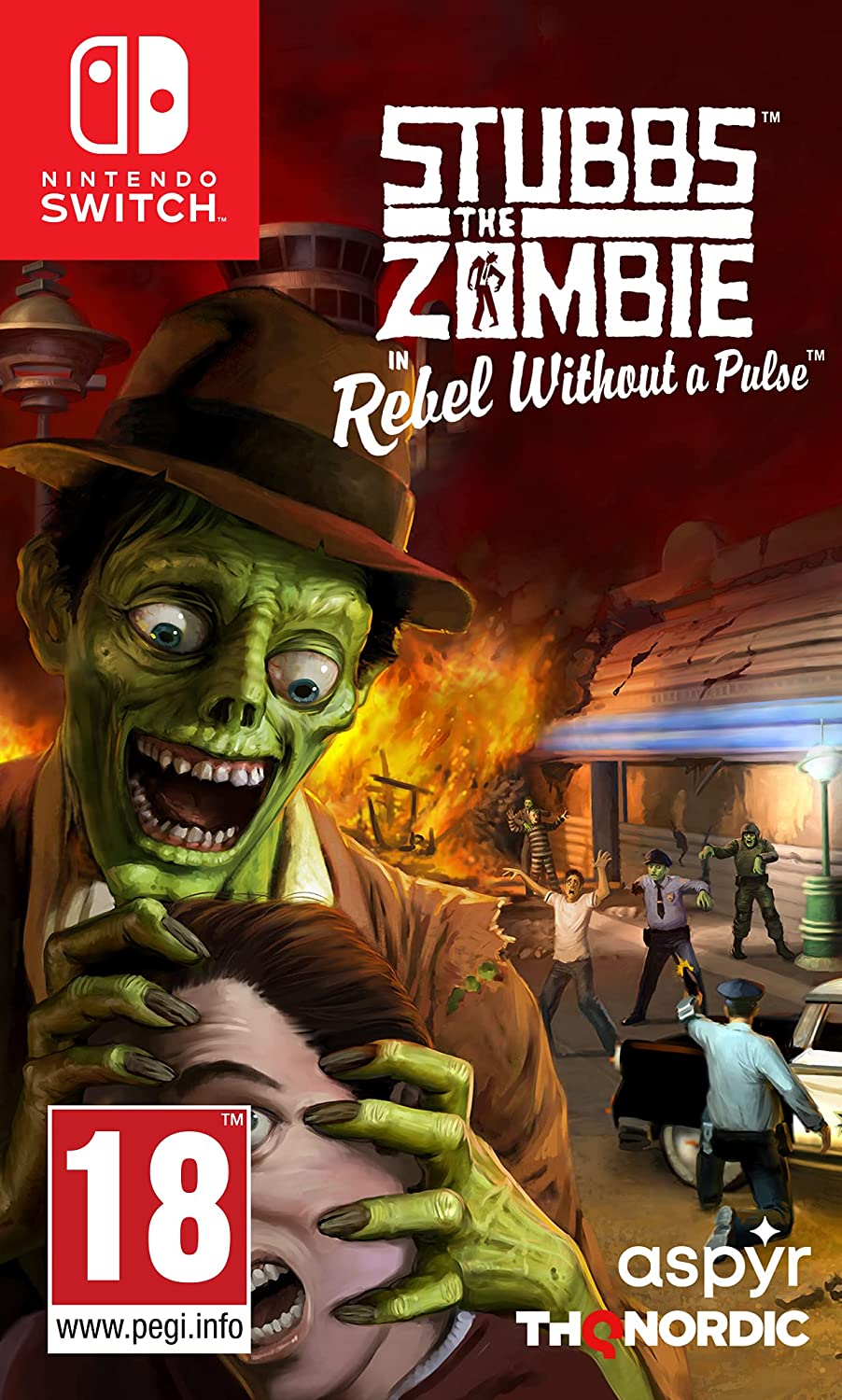 Stubbs der Zombie in Rebel Without a Pulse (Nintendo Switch)