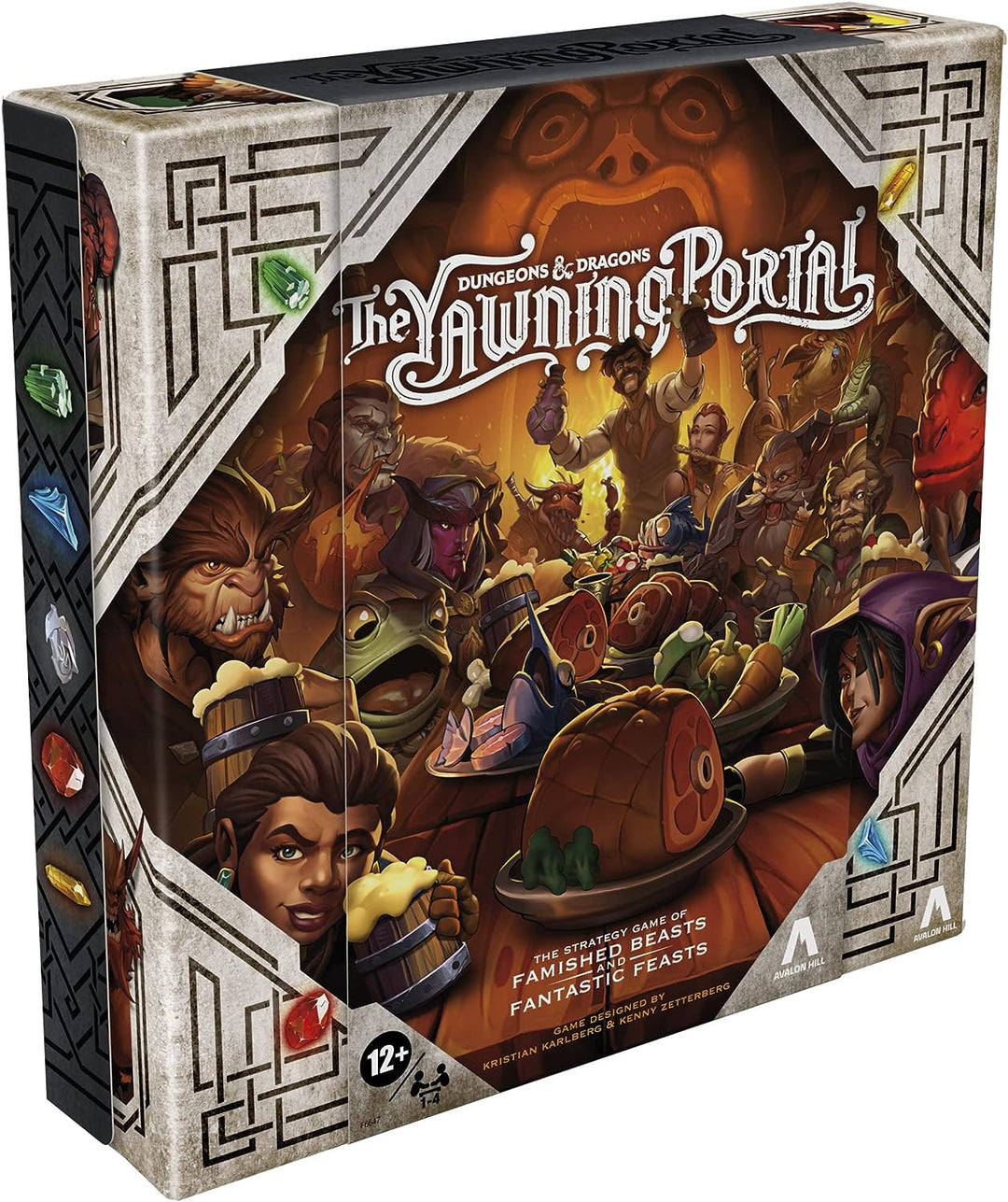 Avalon Hill Dungeons & Dragons: The Yawning Portal Game, D&D Strategy Board for 1-4 Players