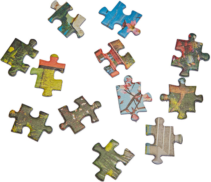 Clementoni – 39513 – Sammelpuzzle – Fuji Garden – 1000 Teile – Hergestellt in Italien – Puzzles für Erwachsene