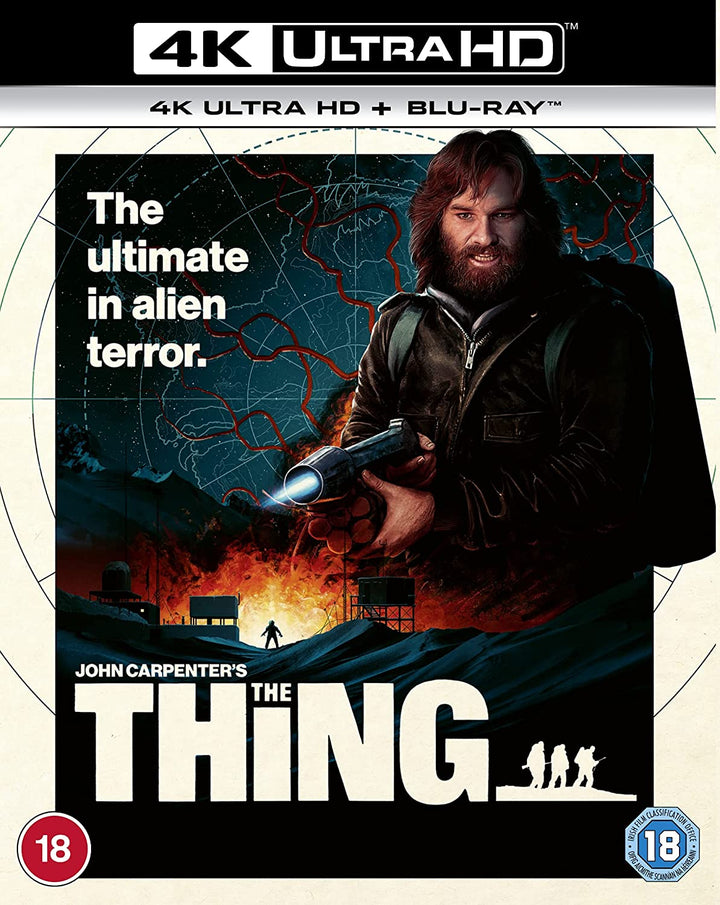 The Thing – 4K UHD (Enthält [4K+BD] [1982] [Region Free] [Blu-ray]