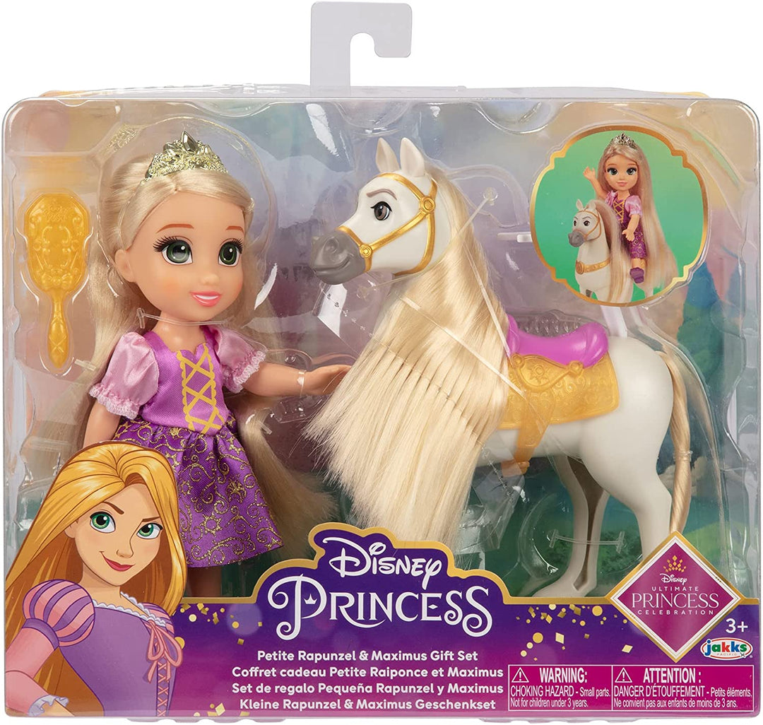 Disney Princess Rapunzel Doll & Maximus Petite Gift Set