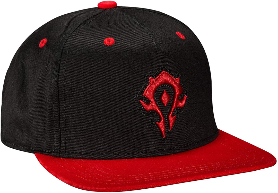 JINX Men's Baseball World of Worldcraft-Horde Legendary Premium Cap, Black, One