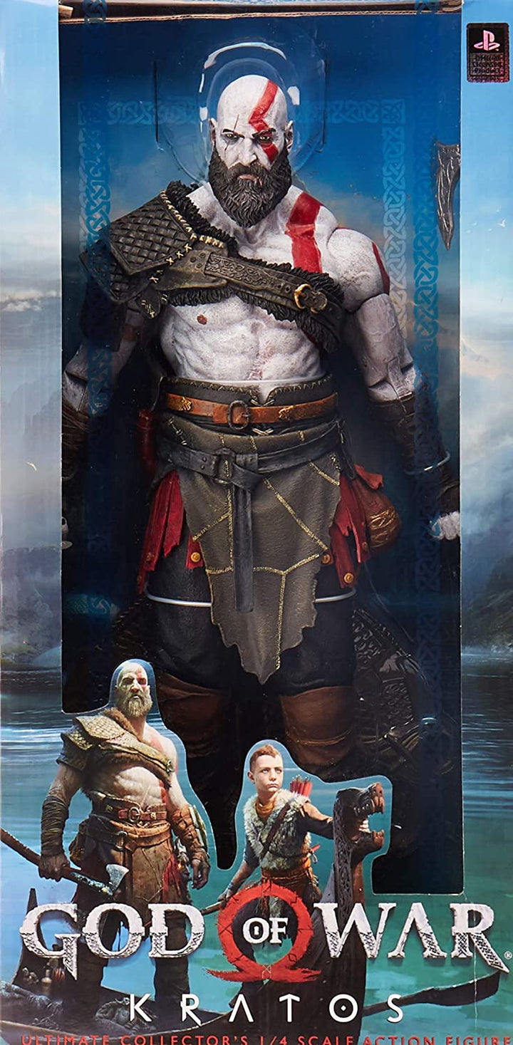 GOD OF WAR 2018 – Kratos-Figur im Maßstab 1:4 – 45 cm