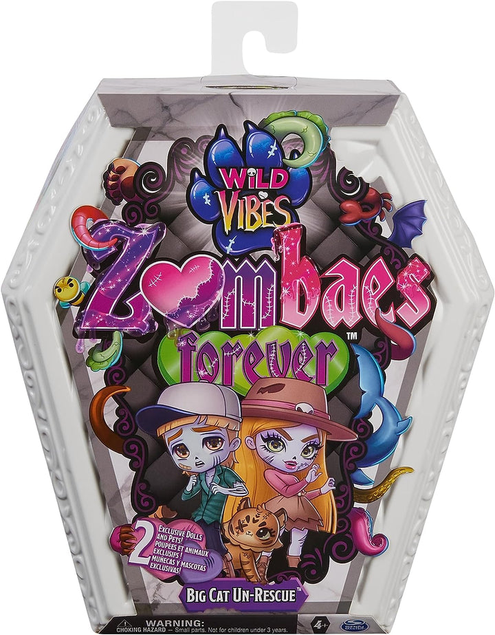 Zombaes Big Cat Un-Rescue 2er-Pack Puppenset 