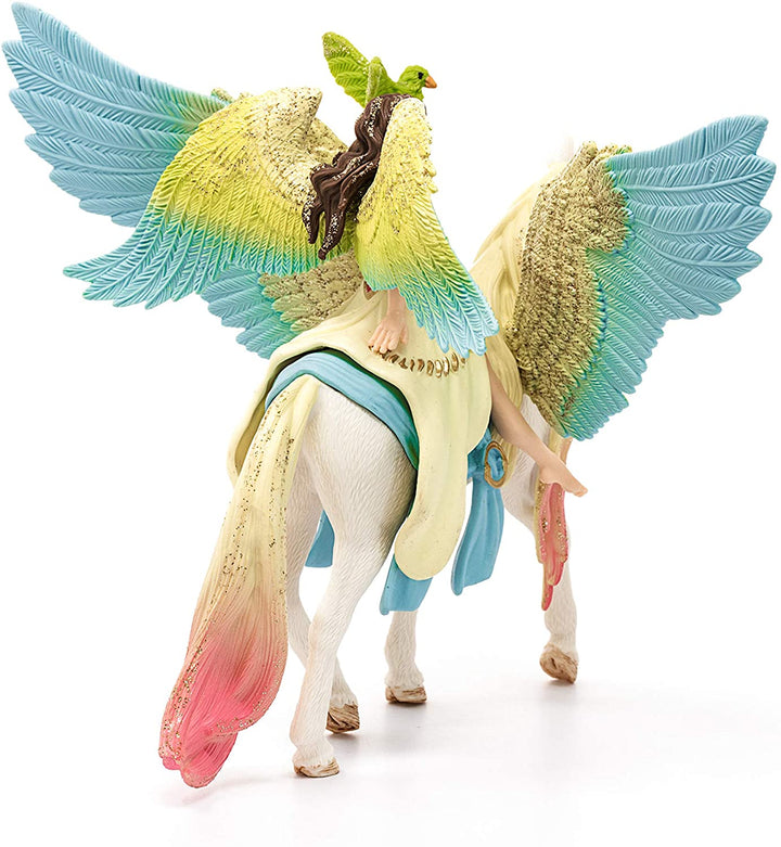 Schleich Bayala 70566 Sourate de fée avec Pégase scintillant