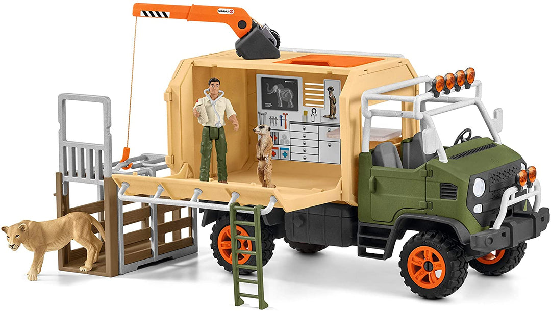 Schleich 42475 Animal Rescue Large Truck Wild Life