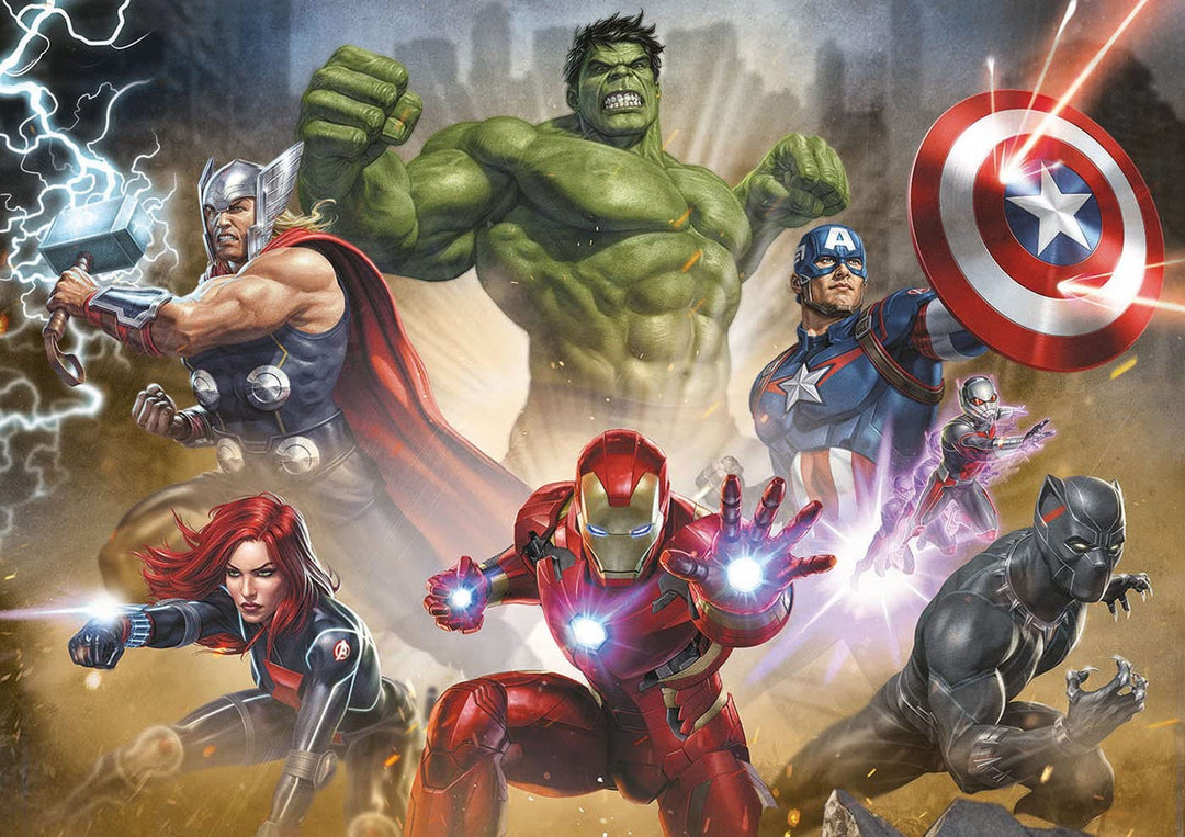 Educa Borrás 17694 The Avengers 1.000-teiliges Puzzle Marvel 1000