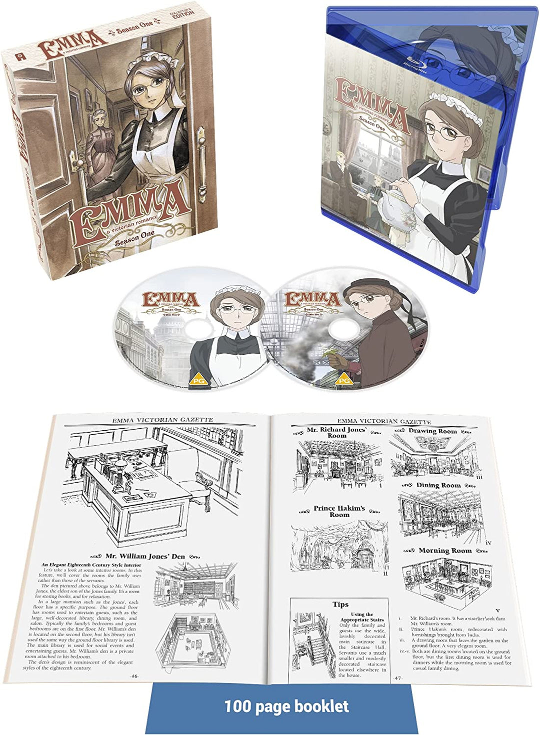 Emma: Eine viktorianische Romanze – Staffel 1 (Collector's Limited Edition) [Blu-ray]