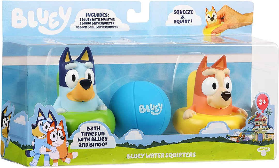 Bluey 13063 Badespritzer im 3er-Pack